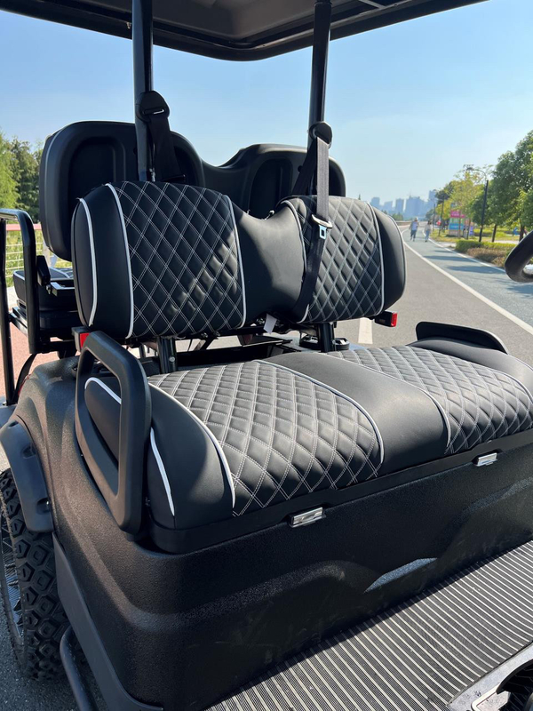 Parte alta customizável da cor do carrinho de golfe elétrico da velocidade máxima 30mph atualizável