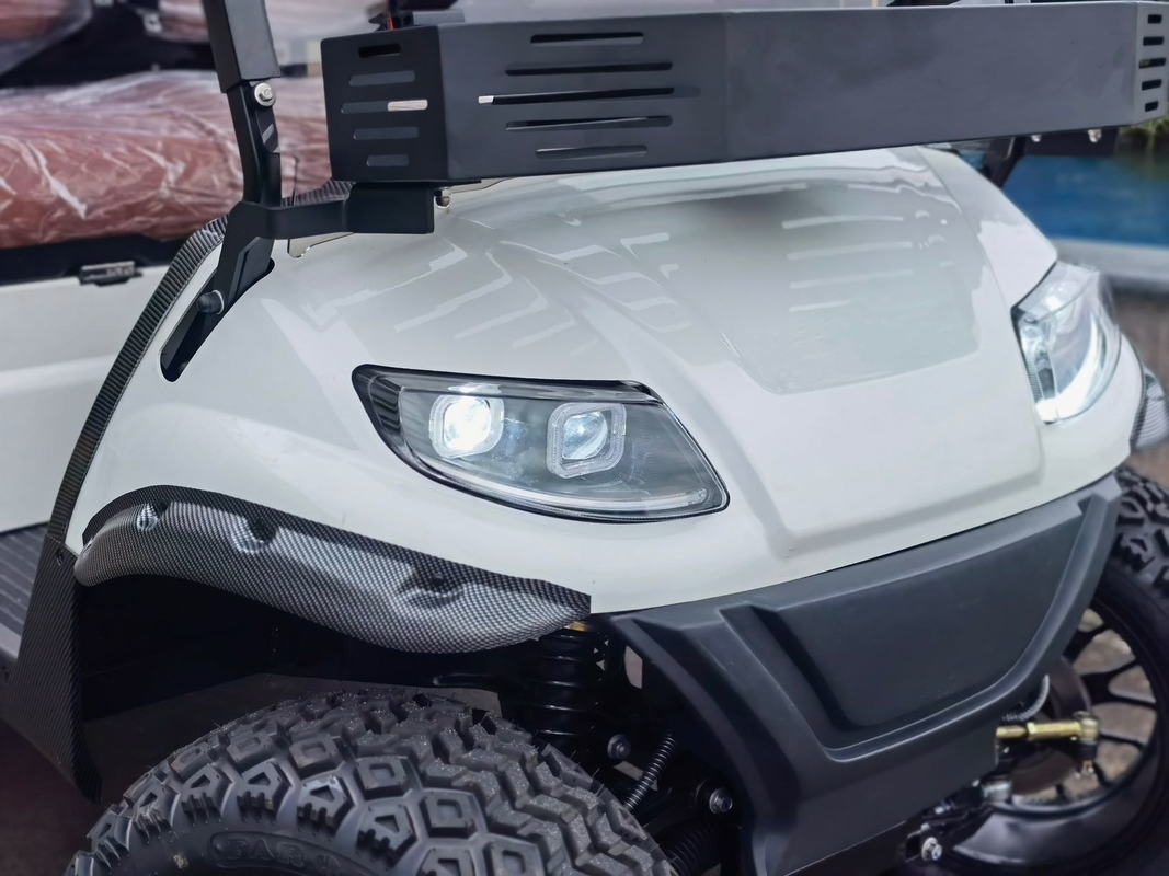 Parte alta customizável da cor do carrinho de golfe elétrico da velocidade máxima 30mph atualizável