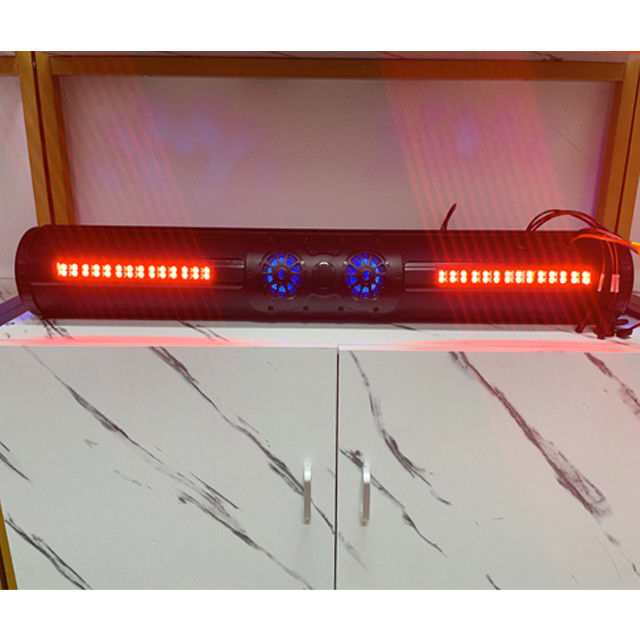 2024 New Design Utv Blue Tooth Audio Soundbar Stereo Speaker Sistema de rádio Atv Sistemas de alto-falantes Carro de golfe marinho