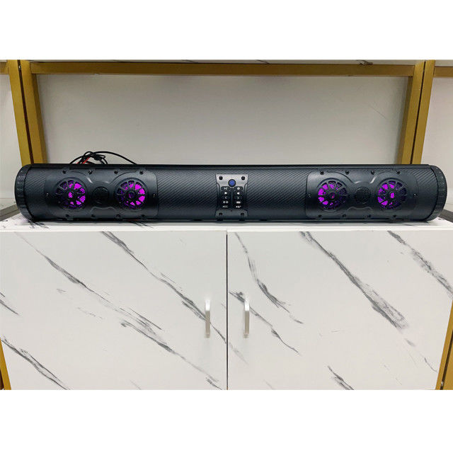 Amplificado ATV UTV Carrinho de Golf BT Conector 8 Carrinho de Golf Linguista Soundbar Impermeável Com Iluminação LED