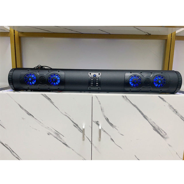 Amplificado ATV UTV Carrinho de Golf BT Conector 8 Carrinho de Golf Linguista Soundbar Impermeável Com Iluminação LED