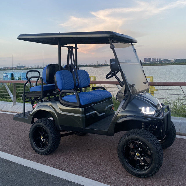 Últimas tendências 48V 62V 72V 5KW7.5KW Motor 4 lugares Novo Carrinho de Golf Elétrico Certificado CE