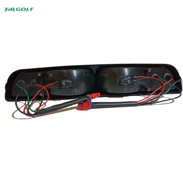 12V Golf Cart LED Light Bar with Injection Molded Plastic Bezel and LED Lamps Fits YAMAHA Precedent