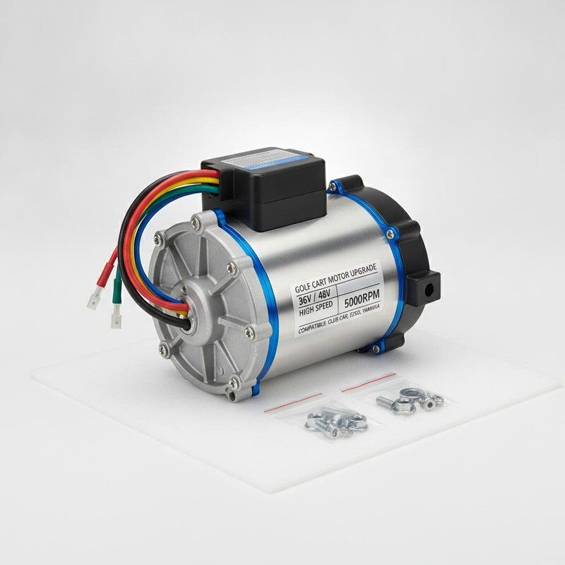 Motor de carrinho de golfe 36V 48V carro de clube de atualização elétrica EZGO Yamaha alta velocidade 5000RPM