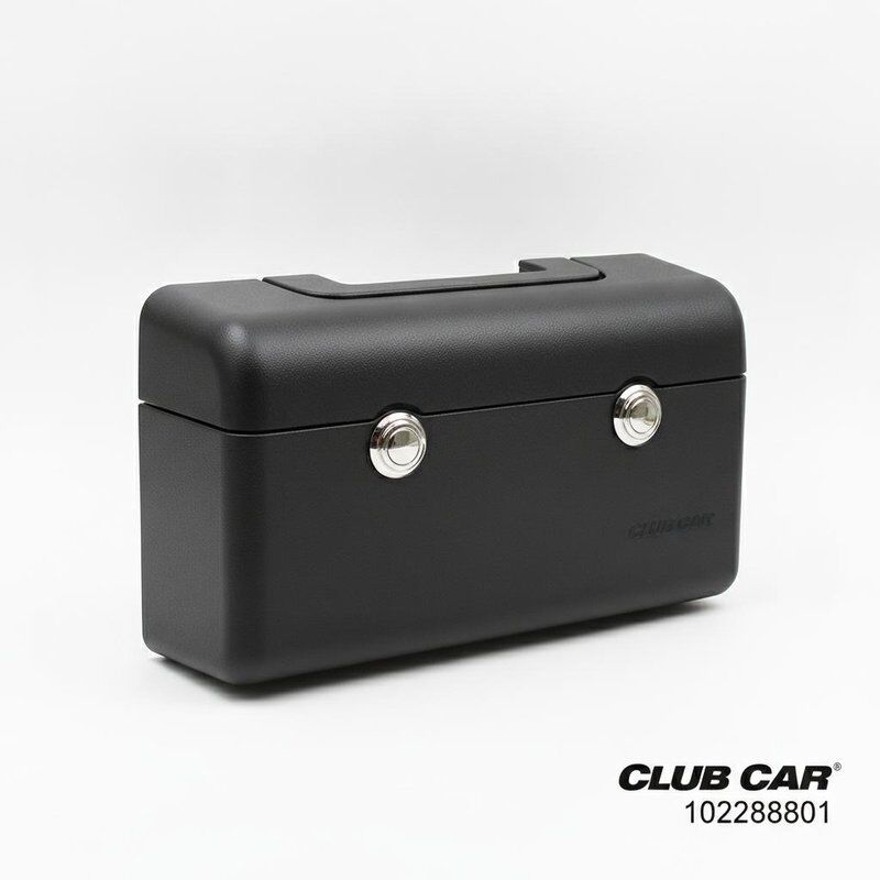 Clube Car Precedente caixa de luvas porta 102288801 preto plástico carro de golfe peça de substituição