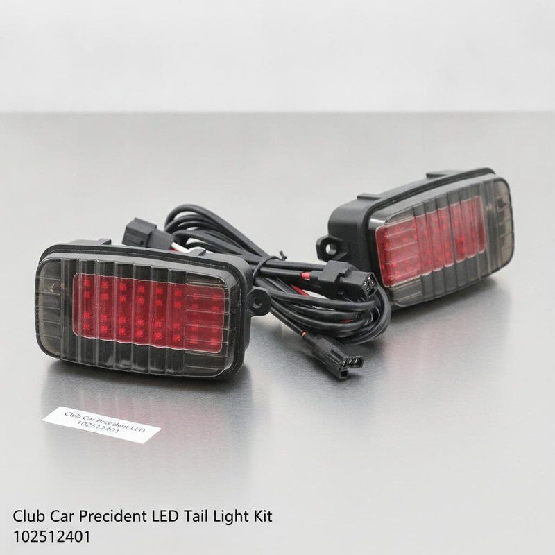 Kit de luz traseira LED Club Car Precedent 102512401 Lente LED Peça de Reposição para Carrinho de Golfe