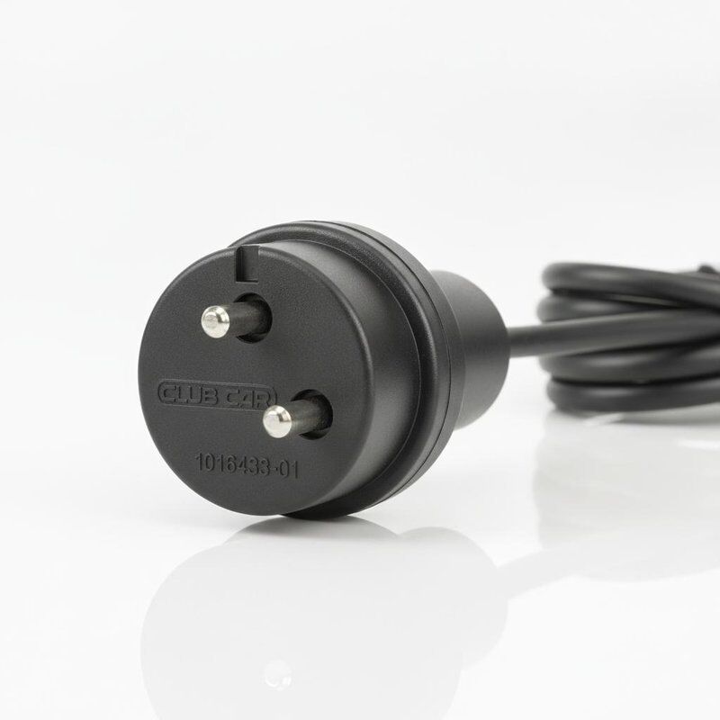 Club Car 36V Carregador Cabo Plug 1016433-01 OEM Substituição Rodada Três Pinos Design Moldado Corpo À Prova de Intempéries