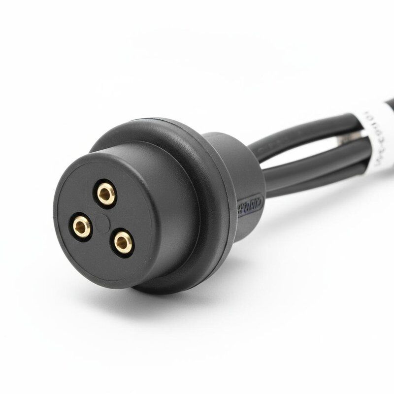 Club Car 36V Carregador Cabo Plug 1016433-01 Atualização Premium Rodada Três Pinos Design Moldado Corpo À Prova de Intempéries