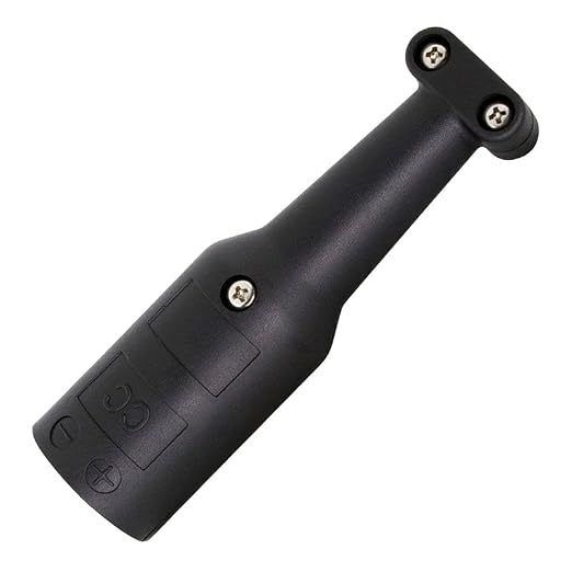 Club Car 48V Carregador Cabo Plug 101828901 Premium Atualização Moldada Borracha Habitação Plugue de Substituição Somente